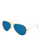 Ray Ban 3025-112/17 Aviator Large metal, size:58mm, frame:gold, lenses: blue mirror